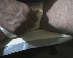 Soggy morning diaper