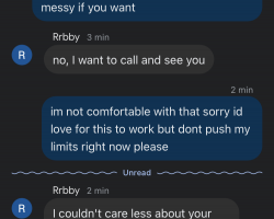 pls dont be weird like this