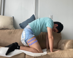 squeezing my very soul out through my butt