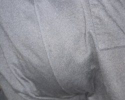 Saggy diaper butt.