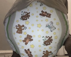 I love thick diapers