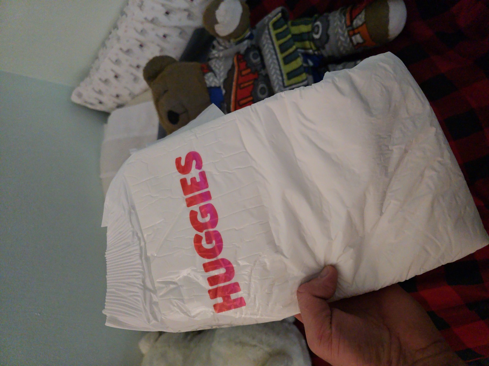 <p>My diapers</p>