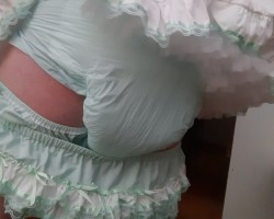 My diapey matches my dress and cover!
