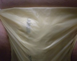 Beyond XP5000.  My night diaper and yellow plastic pants.