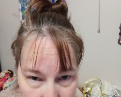 Crazy morning hair