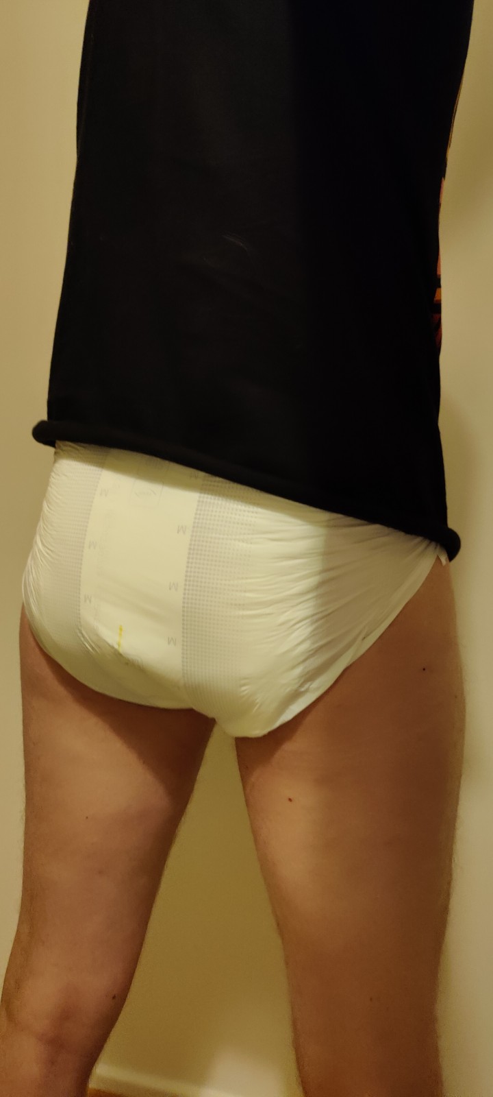 <p>First diaper for the new year</p>