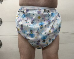 New plastic pants