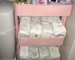 El bolso de mommy's y mi área de cambio