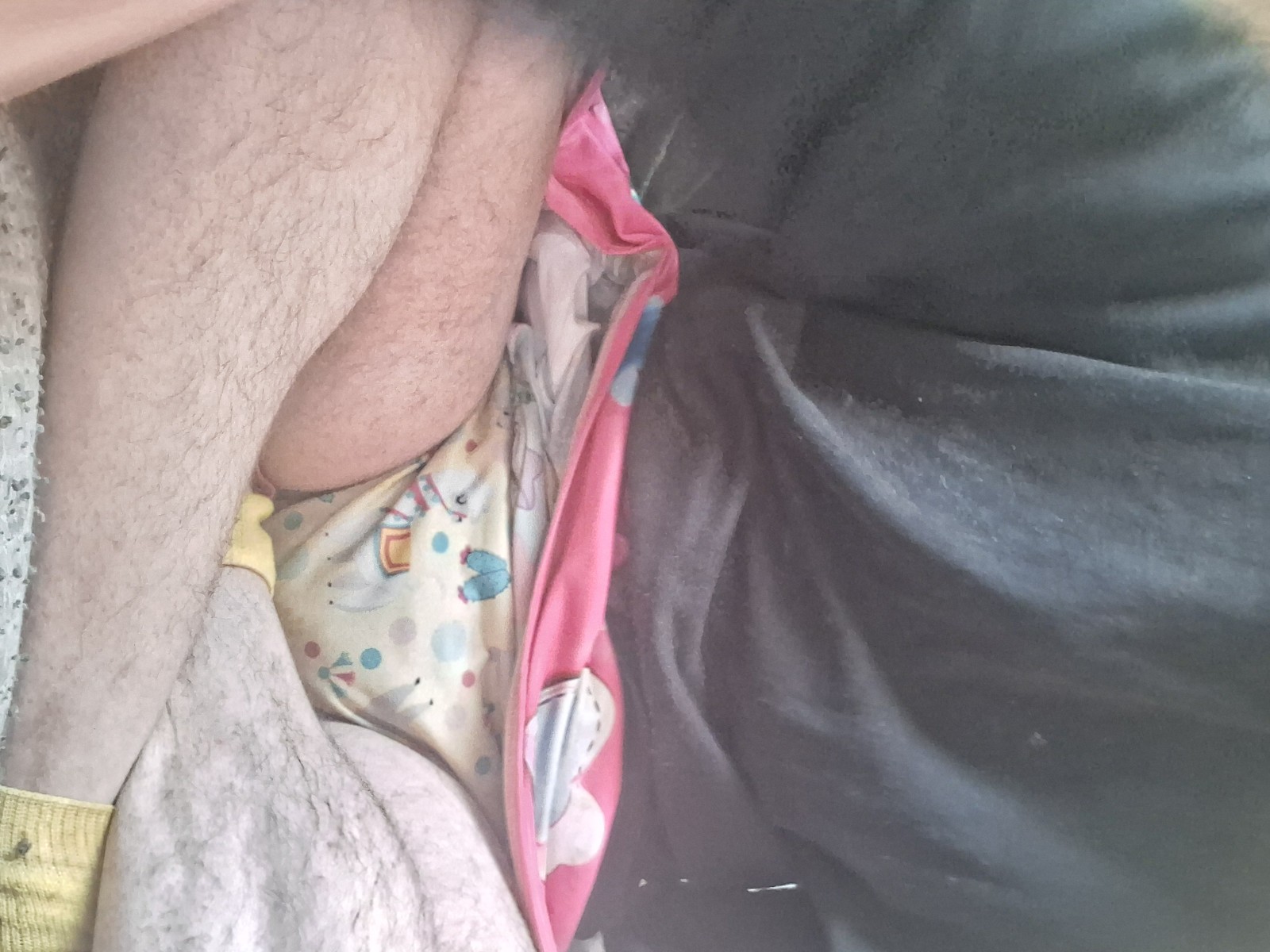 <p>ready for bed bing little naugtht baby girl  shhhhhhh</p>