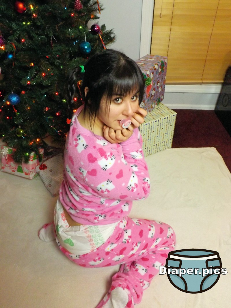 <p>Added today: Ally in her Chsitmas PJ's and diaper.<br/><a target="_blank" rel="nofollow" href="https://diaper.pics">https://diaper.pics</a></p><p>#adultbaby #abdl #diaper #diapers</p>