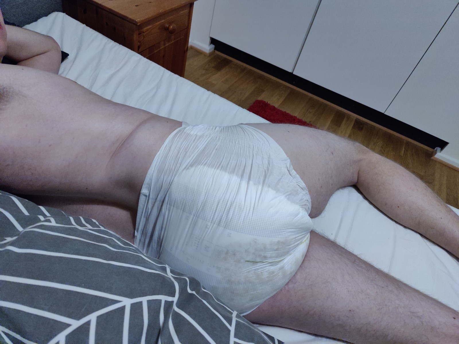 <p>Always nice to get padded after a night out. Then I don't have to get up in the morning</p>