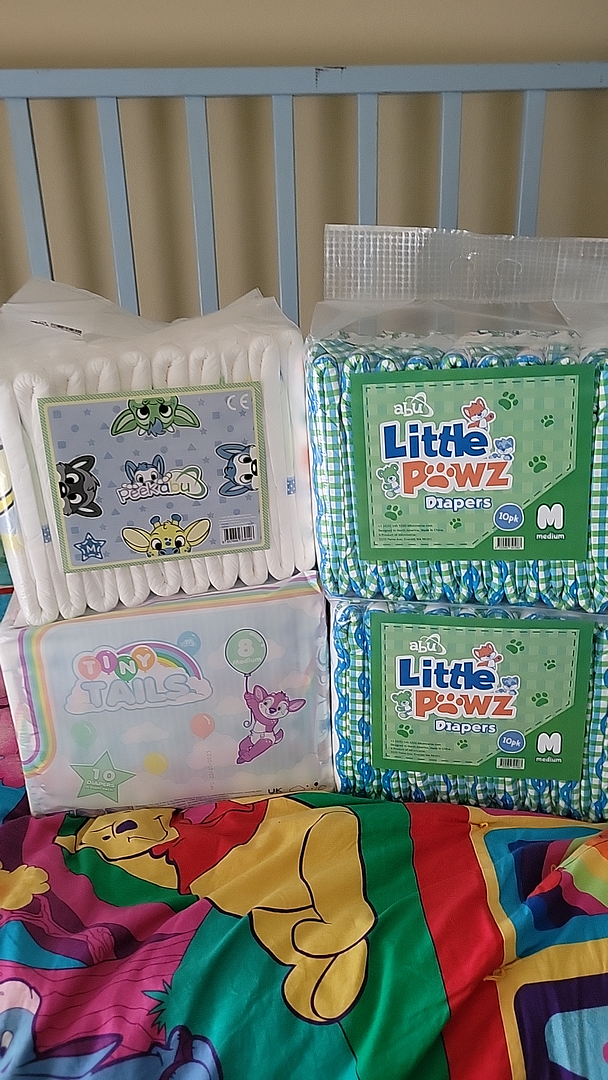 <p>My diapers</p>