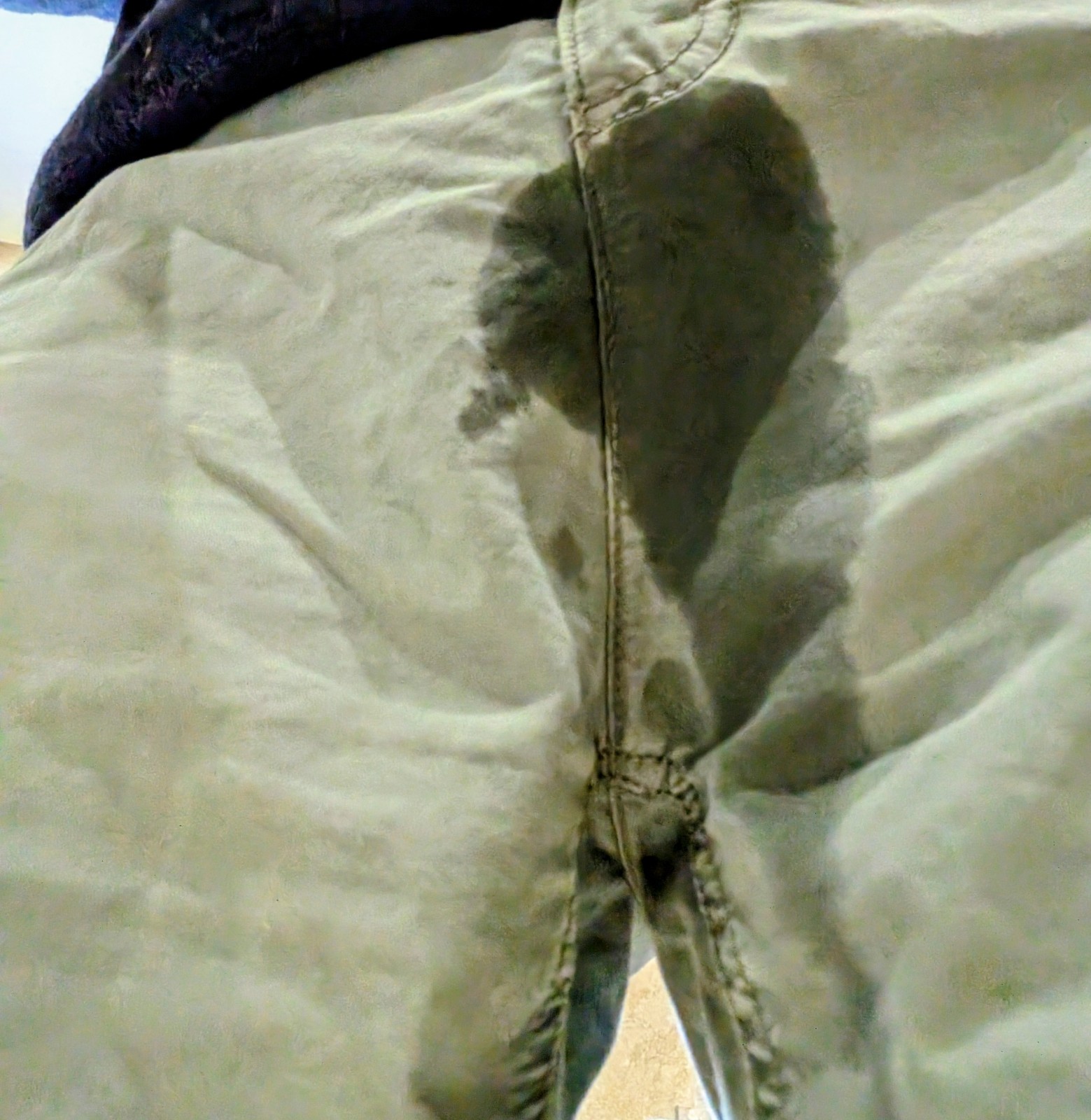 <p>Oh dear.  Too late.  Craig said he needed a wee.</p>