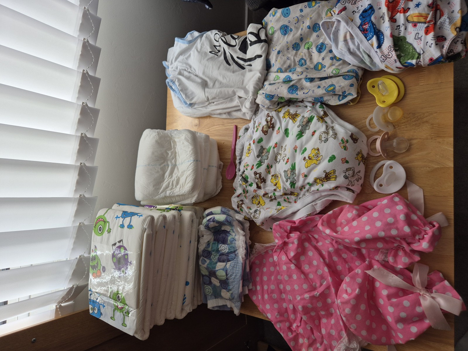 <p>My ABDL Collection</p>