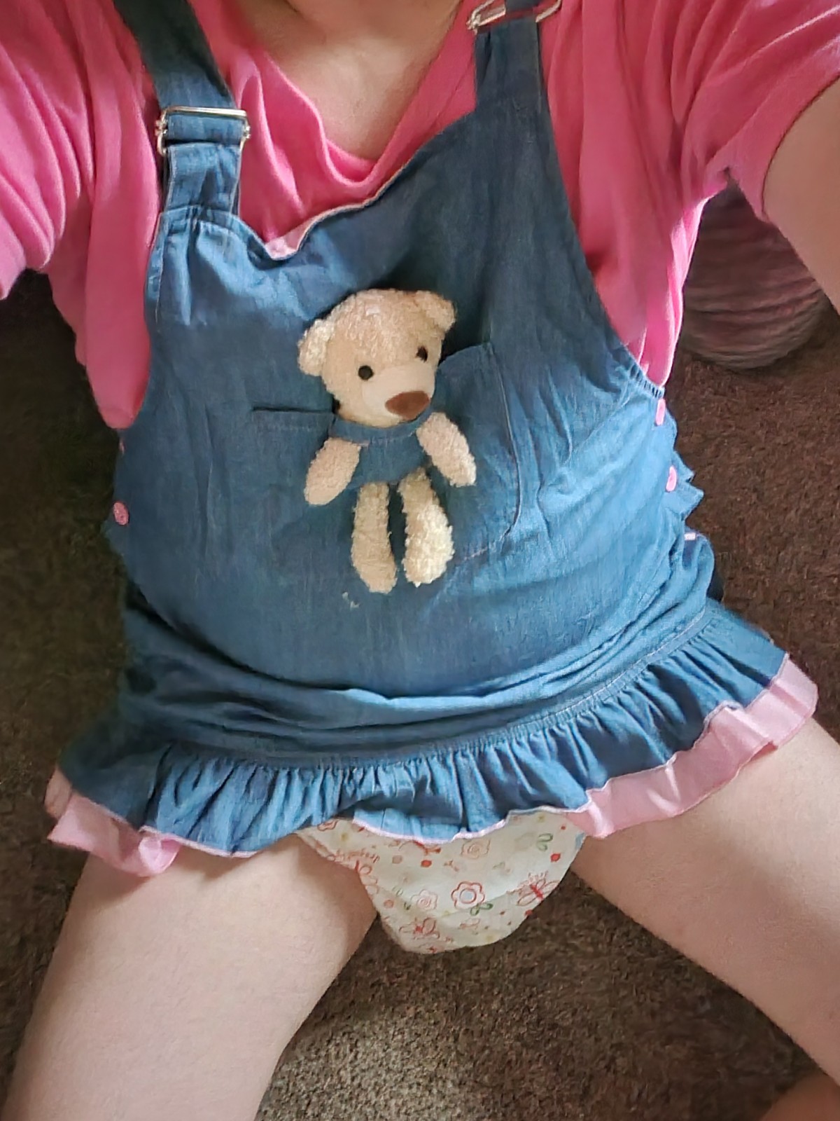 <p>My matching plastic panties!</p>