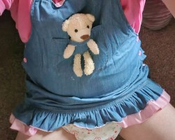 My matching plastic panties!