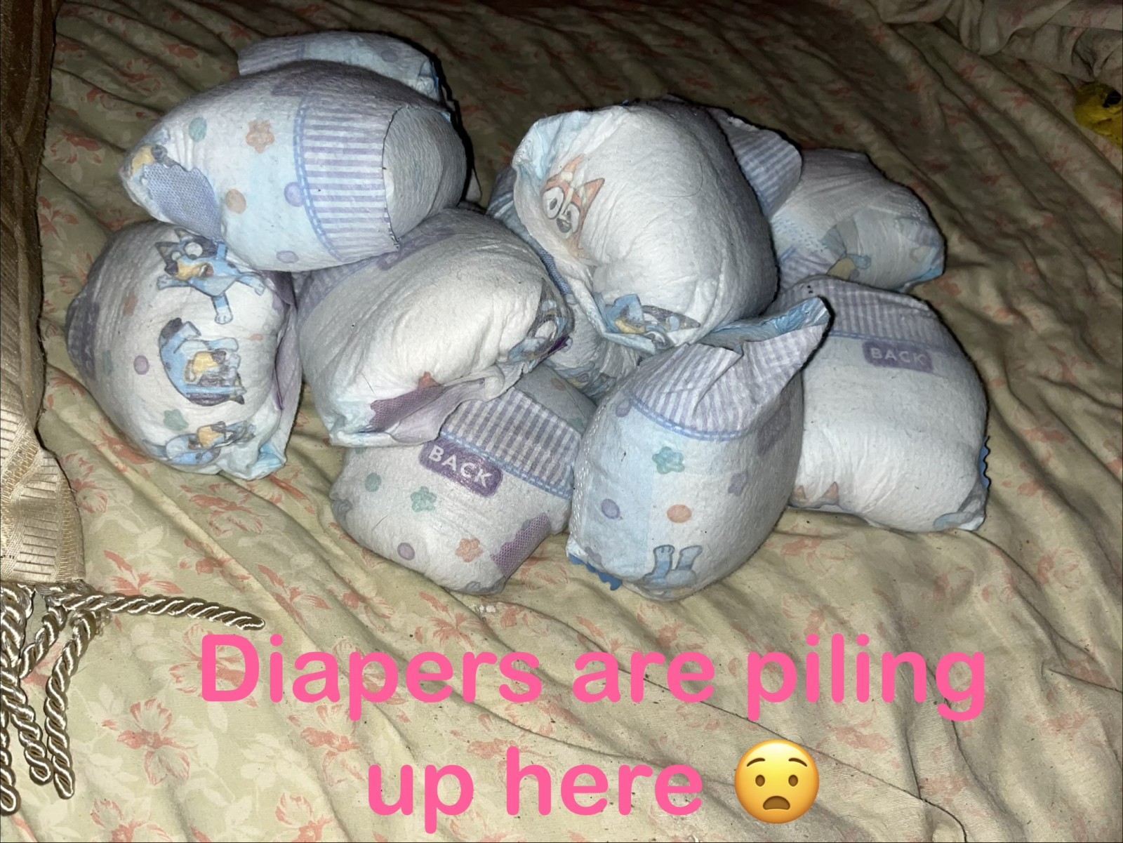 <p>Well, this is the nature of being a toddler. You use those diapers up.</p>
