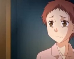 Chiaki messes her diaper