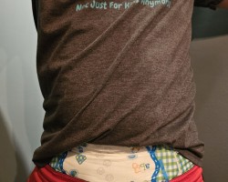 Diapered