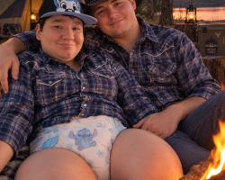 Want do camping with Daddy and do matching outfits