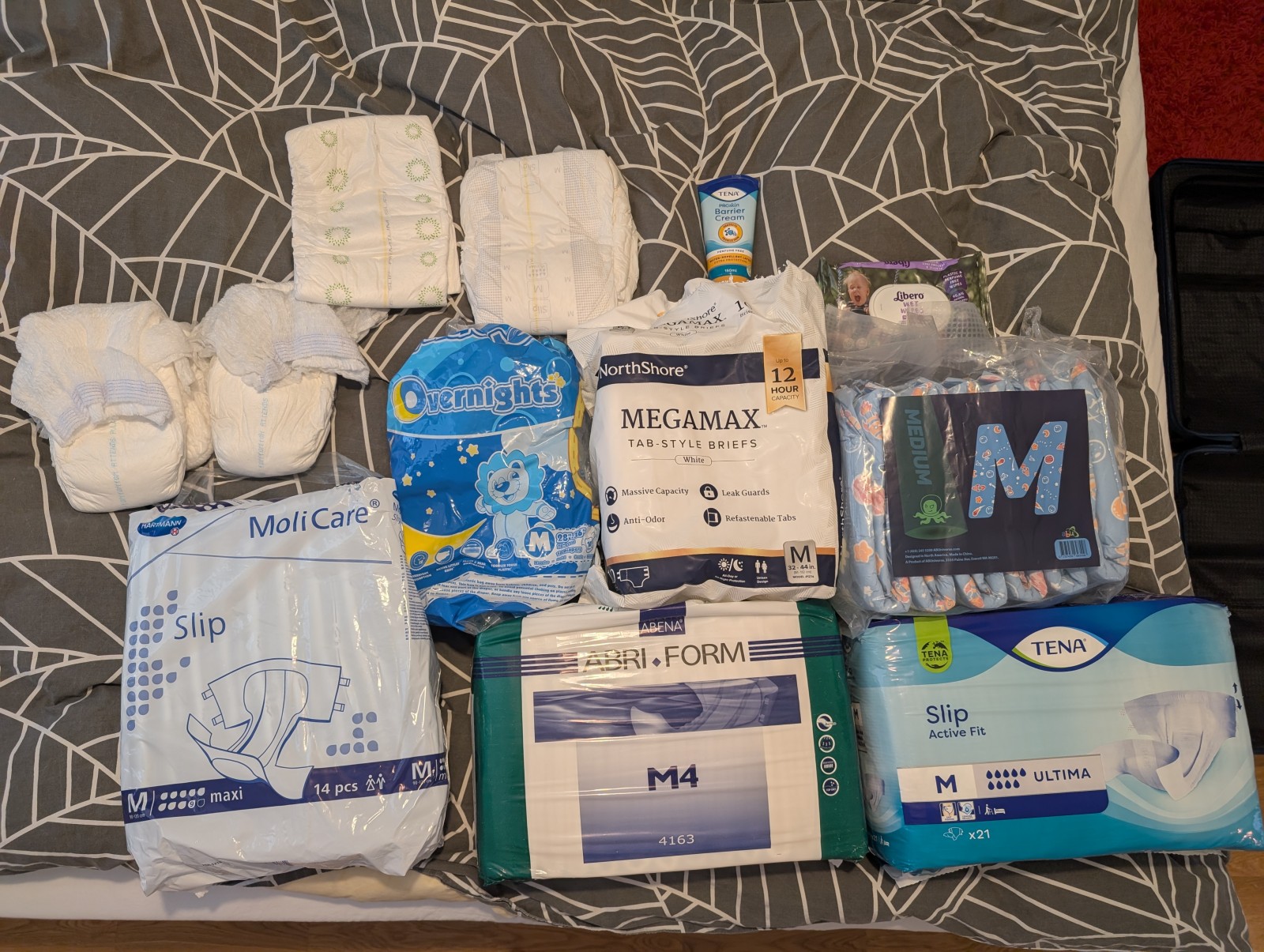 <p>Got some more diapers this week</p>