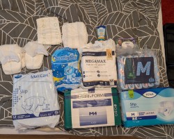 Got some more diapers this week