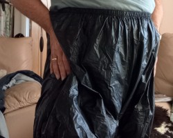 Plastic pants