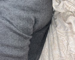 Full diaper butt. :)