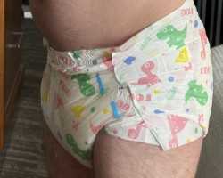 Me in diapers