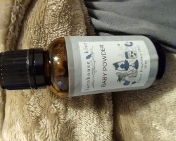 I love this stuff. I put a little in my body oil. I feel and smell so soft and babyish after a shower. The scent fills the whole room
