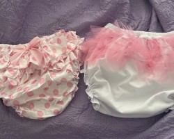 What little gurl doesn't need ruffle but training panties?  Just got these can't wait to wear them.