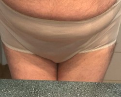 Being sissy in panties!