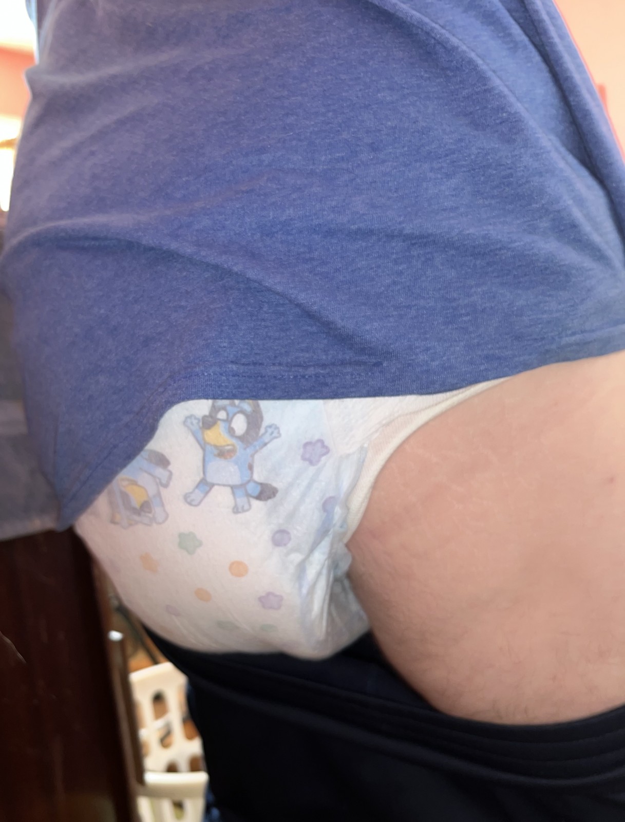 <p>Dropping a bomb in my diaper. It’s getting full.</p>