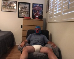 the diapered luchador