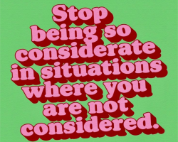 Something a lot of submissives need to remember to make their life better.