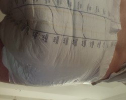 Me in diapers