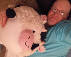 Me and my favorite stuffy.