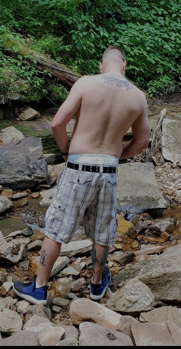 <p>Down in the forest, by the creek.</p>