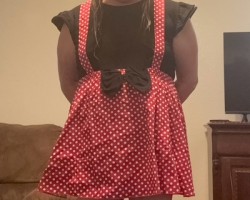 Newest outfit, complete with bow.  I love being a little gurl